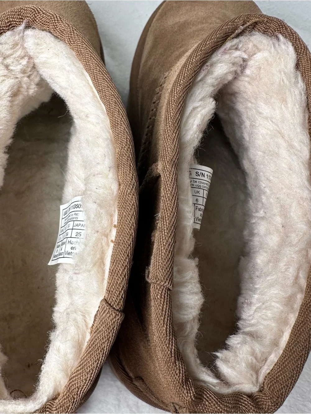 UGG Classic Ultra Mini Platform Chestnut Color Size 8